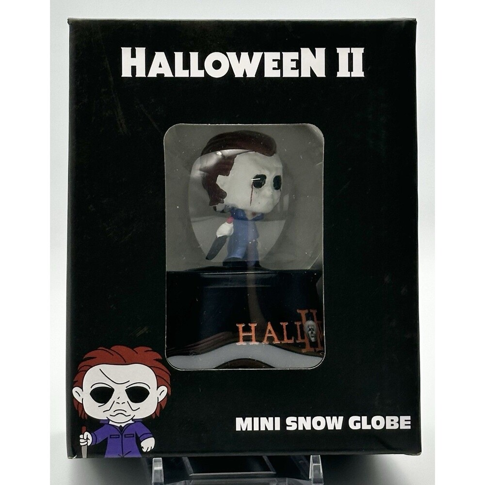 NIB Surreal Entertainment Halloween II Michael Myers 3" Mini Snow Globe